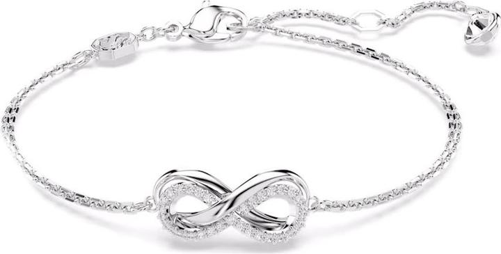 Actual product image Swarovski Hyperbola bracelet infinity white (19.50 cm, Swarovski Metal)