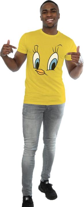 Immagine prodotto Looney Tunes Tweety Pie Face Maglietta Uomo (S)