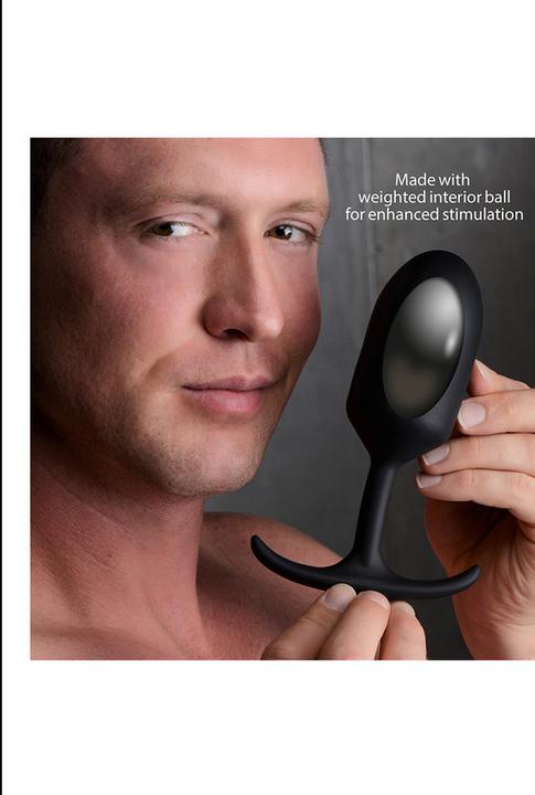 Actual product image Heavy Hitters Anal plug with weight XL