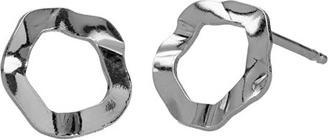 Image du produit Victoria Cruz Minimalist Silver Earrings Essence A4633-Ht