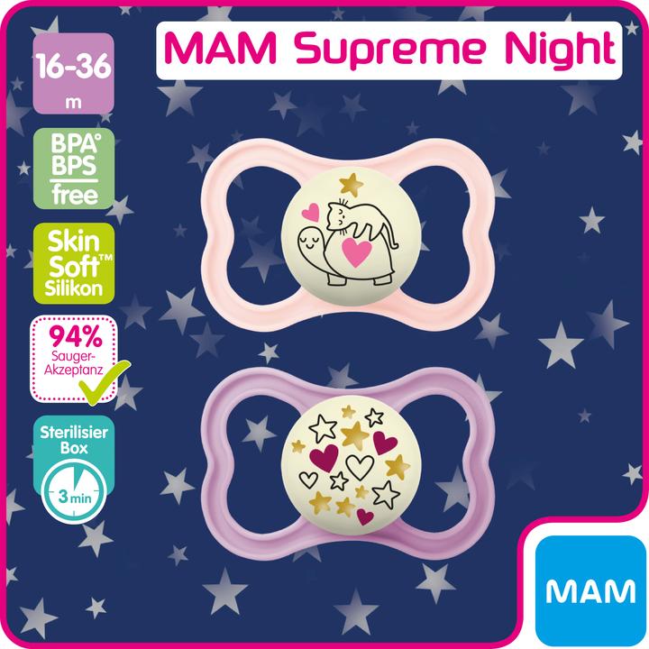 Actual product image MAM Supreme Night (2 x, 16 - 36 M.)