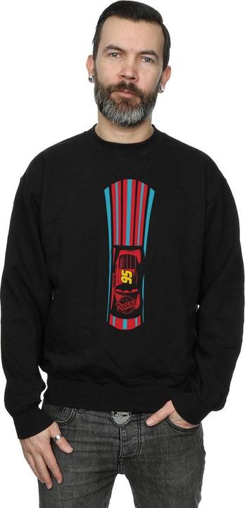 Immagine prodotto Disney Cars Lightning McQueen Stripes Felpa Uomo (L)