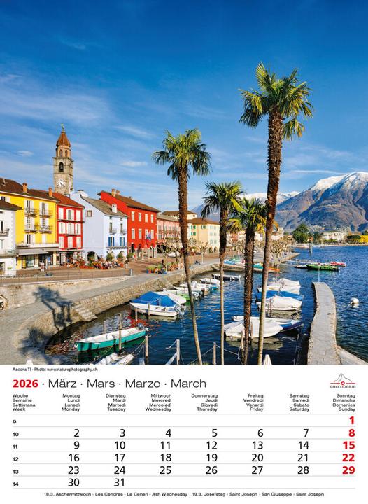 Immagine prodotto Swiss Souvenier 2026 (Copertina rigida)