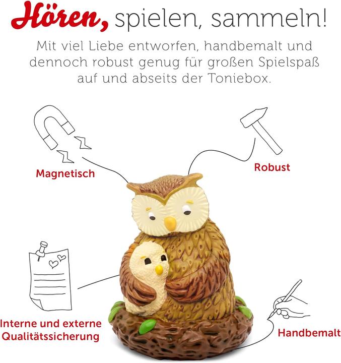 Produktbild Tonies Wie kleine Tiere schlafen gehen und andere Geschichten (Deutsch)