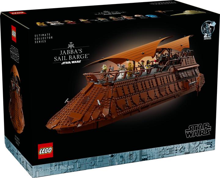 Productafbeelding LEGO Jabba's zeilschip (75397, LEGO Zeldzame Sets, LEGO Star Wars)