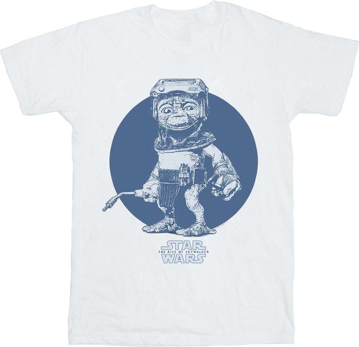 Actual product image Star Wars Mens The Rise Of Skywalker Babu Frik Mono T-Shirt (3XL)