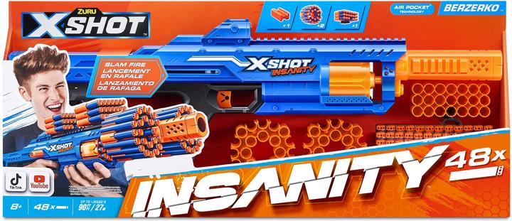 Immagine prodotto Xshot - Insanity Blaster Berzerko con freccette