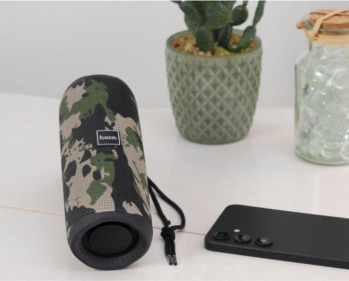 Actual product image Hoco HC16 Portable Bluetooth Speaker in Camouflage Colour (3 h)
