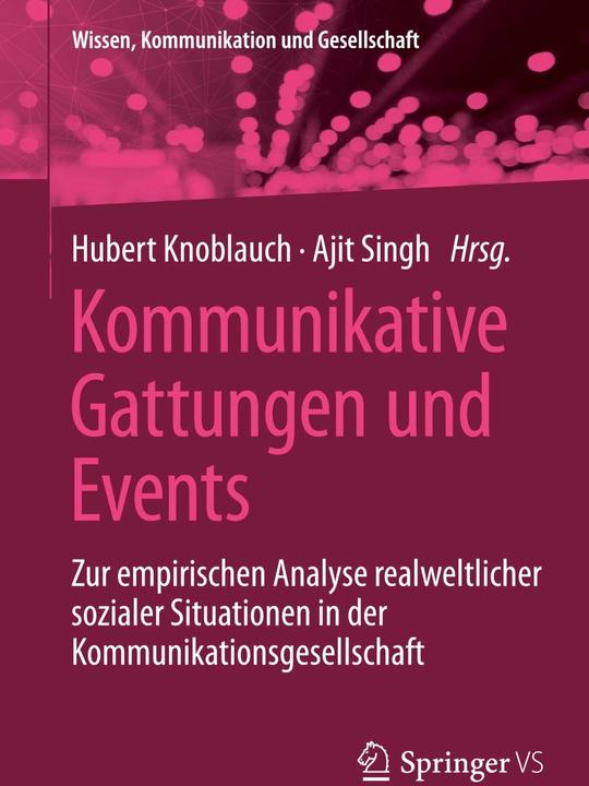 Immagine prodotto Kommunikative Gattungen und Events (Tedesco, Aglio di Hubert, Ajit Singh, 2023)