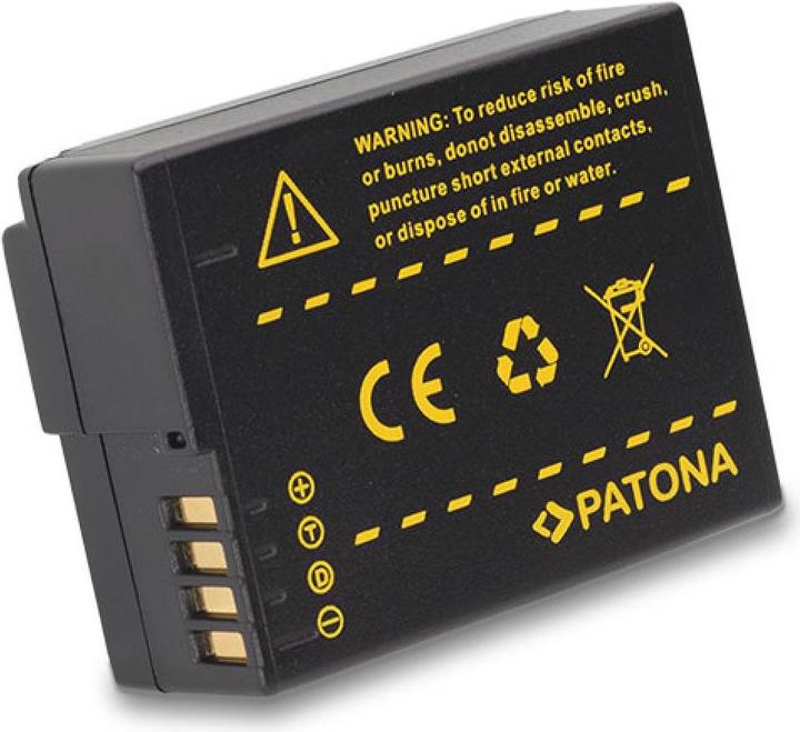 Actual product image Patona Panasonic DMW-BLC12 (Rechargeable battery)