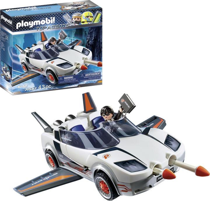 Produktbild Playmobil Agent P's Spy Racer (71587, Playmobil Top Agents)