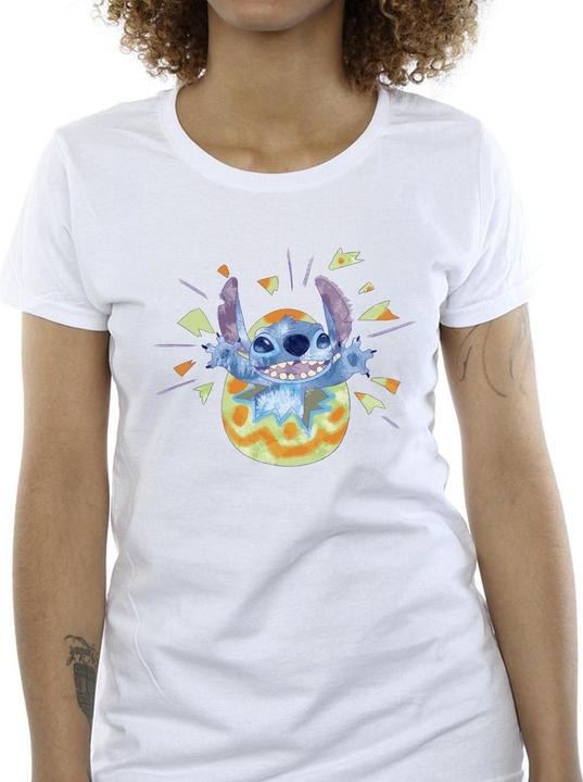 Image du produit Disney - T-shirt LILO & STITCH CRACKING EGG - Femme (L)