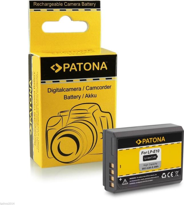 Patona Canon LP-E10 (Rechargeable battery)