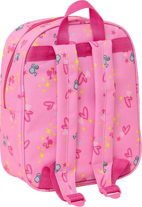 Image du produit Barbie Sac à dos scolaire Rose Rose 22 x 27 x 10 cm 3D