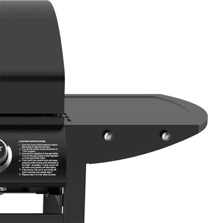 Image du produit Mr. Grill Barbecue à gaz 3 brûleurs (9 kW)