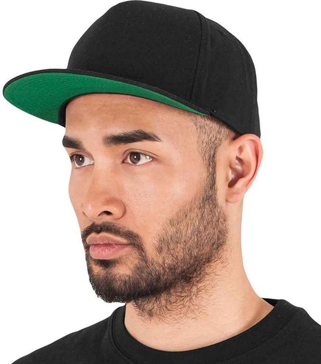 Actual product image Flexfit Unisex Adult Yupoong 5 Panel Snapback Baseball Cap (One size)