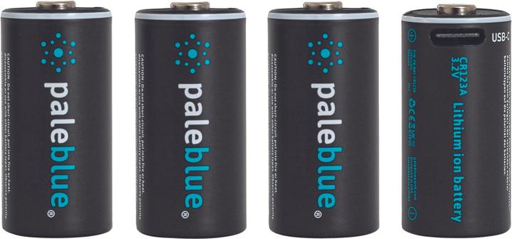 Productafbeelding Pale Blue Batterij CR123 (4 Pcs., CR123A, 860 mAh)