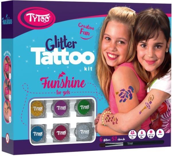 Actual product image Dante TYTOO Glitter Tattoos Fun 01836