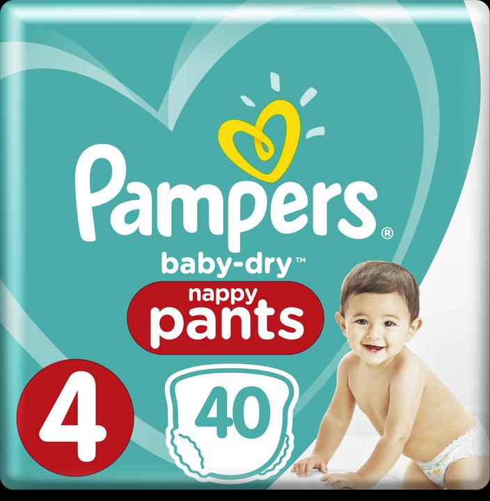 Actual product image Pampers Baby Dry Pants (Size 4, Pack, 40 Piece)