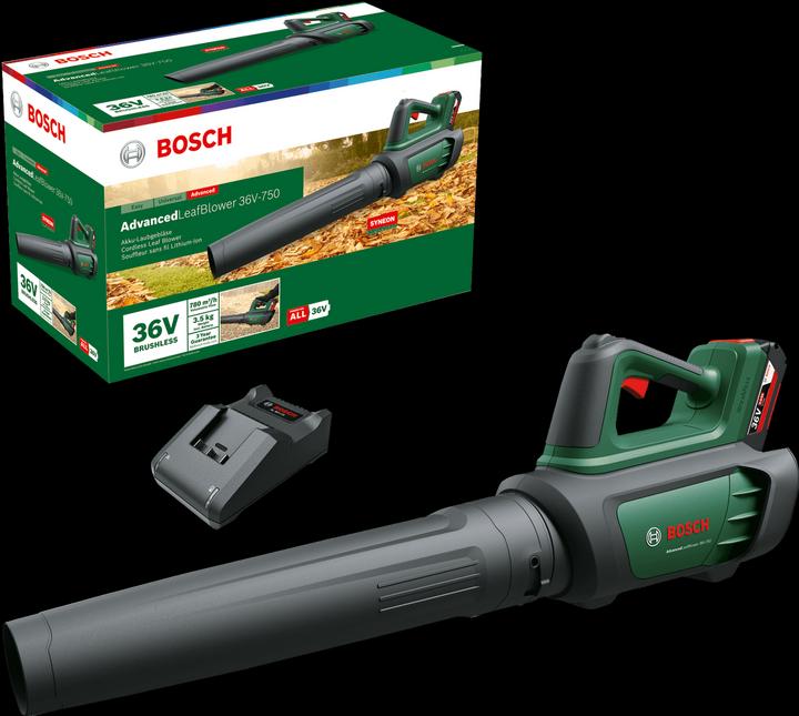 Actual product image Bosch Home & Garden AdvancedLeafBlower 36V-750 (Rechargeable battery operated, Leaf blower)