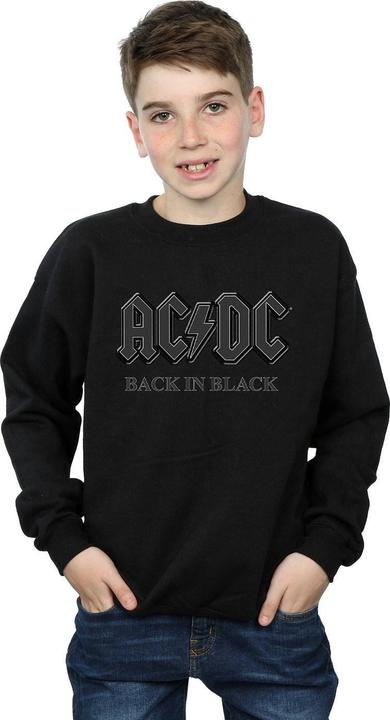Produktbild AC/DC Back In Black Sweatshirt Jungen (152, 158)