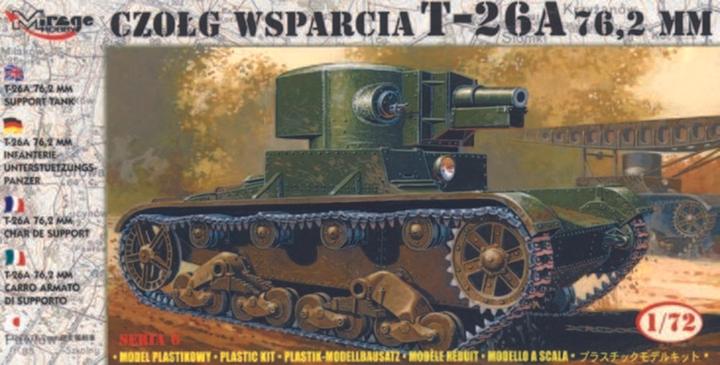 Produktbild Mirage Hobby Leichter Panzer T-26 A 76,2 mm