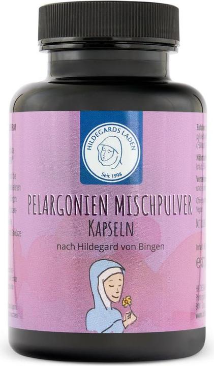 Produktbild Hildegards Laden Pelargonien Mischpulver Kapseln Kaps (90 Stück, Kapseln, 64 g)