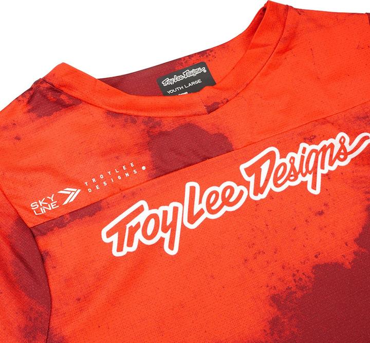 Produktbild Troy Lee Designs Skyline SS Jersey, Flared, fiery red, youth L (L)