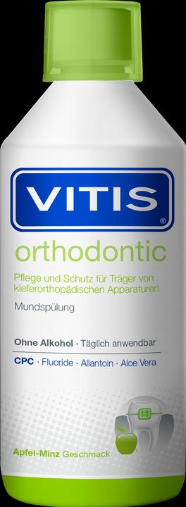 Produktbild Vitis orthodontic Mundspülung 500 ml (500 ml, Mundspülung)