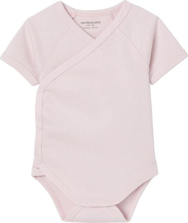 Immagine prodotto Vertbaudet Bio-Kollektion: 5er-Pack Baby Wickelbodys mit kurzen Ärmeln (50)