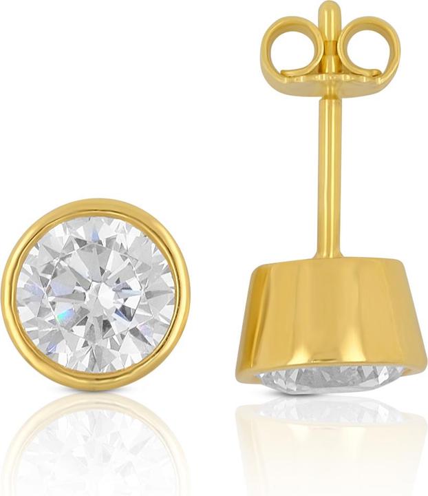 Produktbild Muau Ohrstecker (750/18 K Gelbgold)
