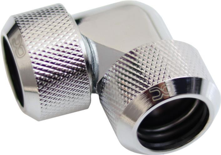 Produktbild Alphacool Eiszapfen Adapter 90 Grad 16mm AD auf 16mm AD Hardtube