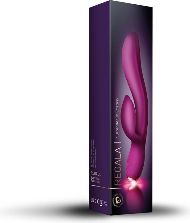 Produktbild Rocks-Off Regala Rabbit Vibrator Fuchsienfarben