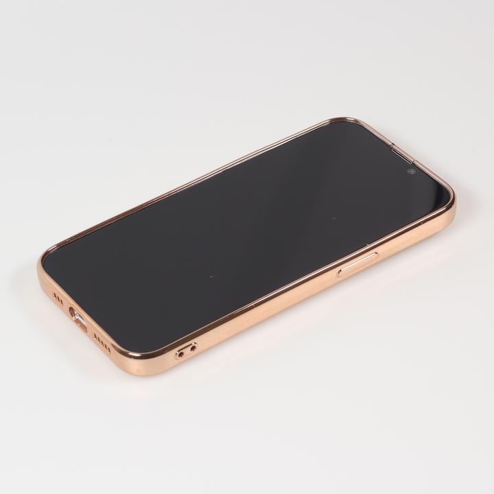 Actual product image PhoneLook Coque Gel Bronze avec anneau (Apple iPhone 13 Pro)