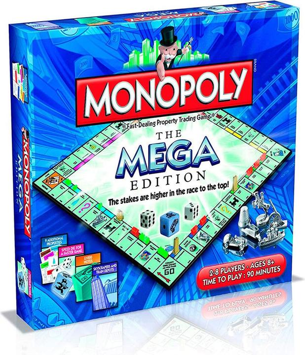 Image du produit Winning Moves Monopoly - The Mega Edition (Anglais)