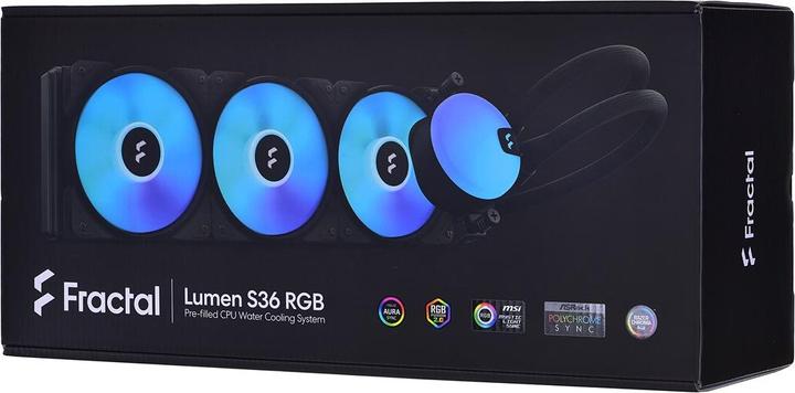 Actual product image Fractal D. Lumen S36 v2 RGB FD-W-L1-S3612