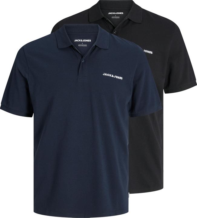 Produktbild Jack & Jones 2er-pack Gedruckt Hemdkragen Poloshirt Poloshirt (M)