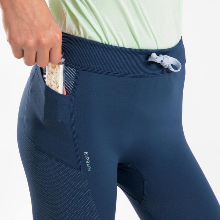 Produktbild Kiprun Lauftights 7/8 Kinder - Comfort 500 marineblau (12, 13, 14)