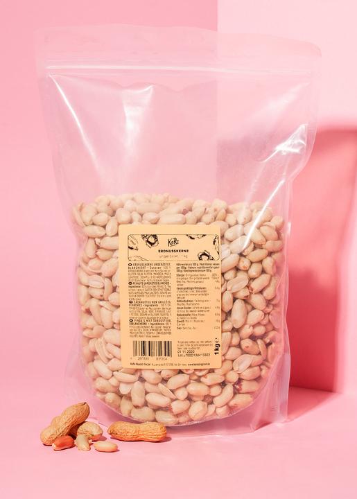 Produktbild KoRo Ungeröstete, blanchierte Erdnusskerne (1000 g)