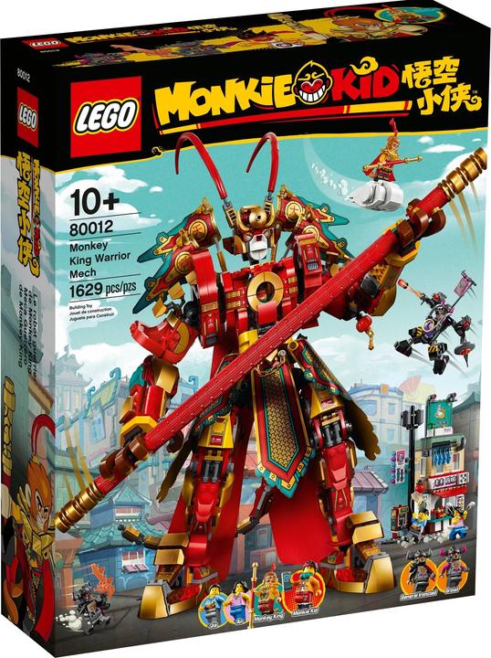 Immagine prodotto LEGO Monkey King Mech (80012, LEGO Monkie Kid, Set LEGO rari)