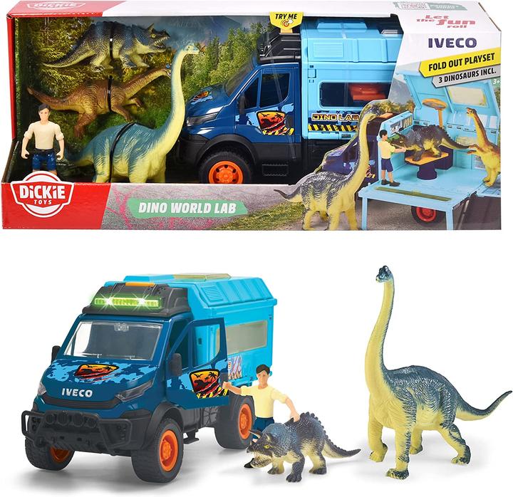 Immagine prodotto Dickie Dino World Lab Truck Play Set