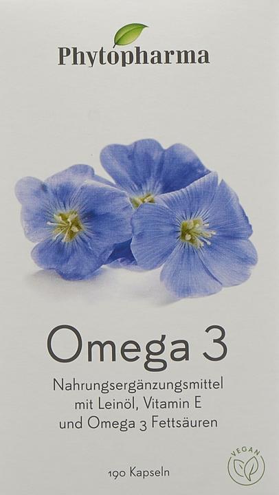 Produktbild Phytopharma Omega 3 (190 Stück, Kapseln, 170 g)