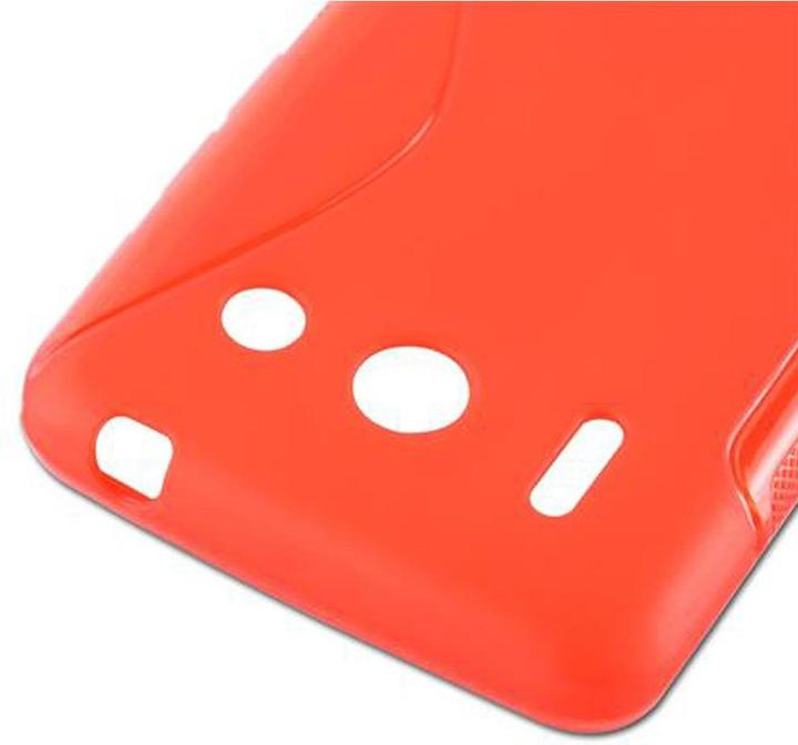 Productafbeelding Cadorabo TPU S-Line Cover (Huawei Ascend G510, Huawei Ascend G520, Huawei Ascend G525)