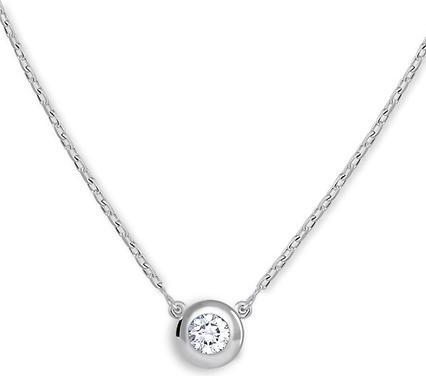 Produktbild Brilio Silver - Silver necklace with cubic zirconia 476 001 00124 04