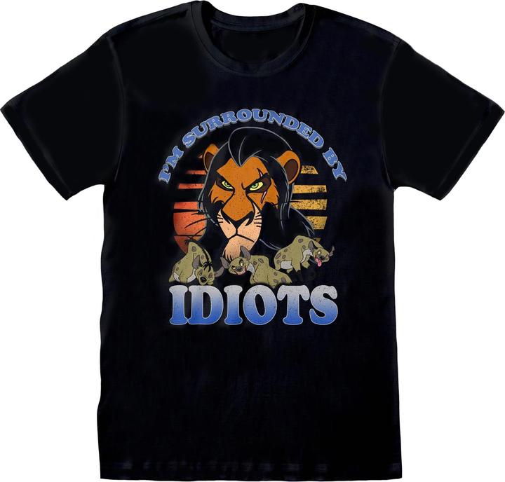 Immagine prodotto The Lion King Maglietta Surrounded By Idiots (S)