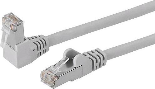 Actual product image EGB Cat 6 patch cable angled straight 1 m (1 m)