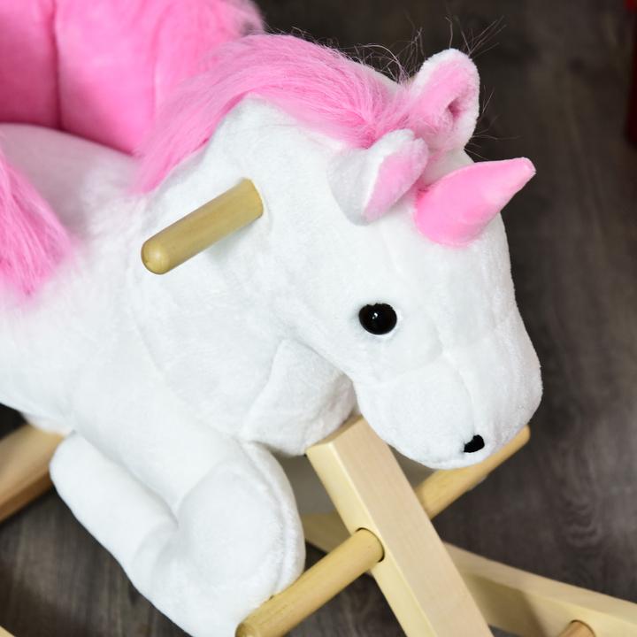 Immagine prodotto Homcom Animale a dondolo con disegno di unicorno