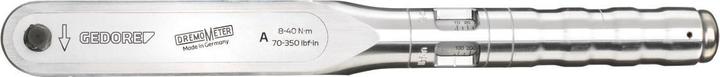 Actual product image Gedore Torque wrench DREMOMETER A / 8...40 Nm - 3/8" (3/8", 8 Nm, 40 Nm)