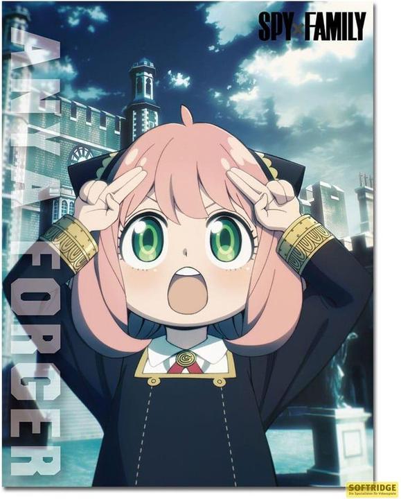 Actual product image Getc Spy x Family couverture Anya Forger 117 x 152 cm
