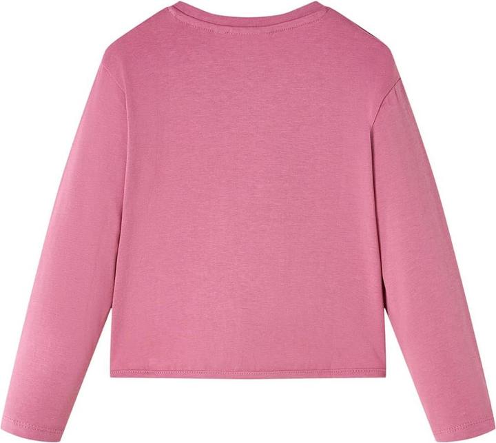 Image du produit VidaXL Tee-shirt manches longues enfant rose framboise 104,Matériau : 95 (104)